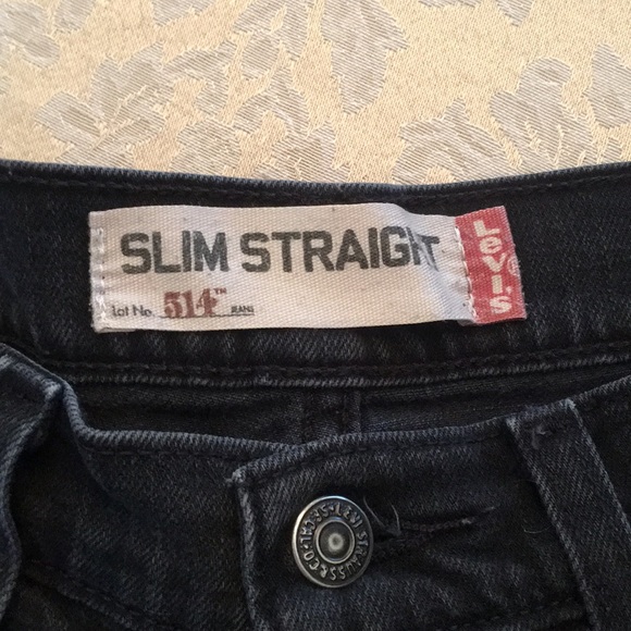 Levi’s 514 black Slim Straight jeans - Picture 3 of 15